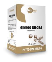 Ginkgo Biloba Phytogranulos 45 Cápsulas