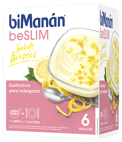 beSlim Natillas de Limón 6 Uds