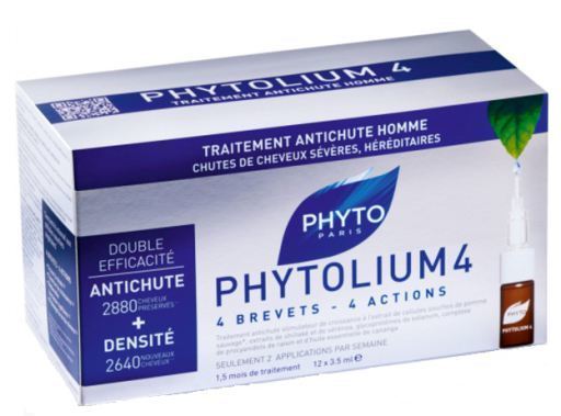 Phytolium 4 Tratamiento Anticaída Hombre 12 x 3,5 ml