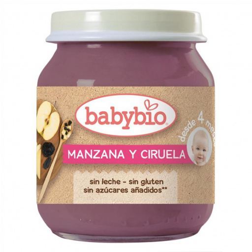 Potito Babybio Manzana Y Ciruela 130 Gr