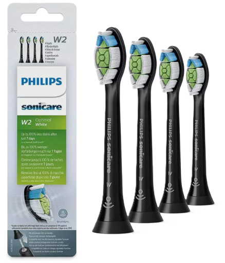 Sonicare W2 Optimal White Cabezal de Cepillo 4 Piezas