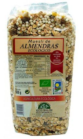 Muesli Almendras Eco sin Azúcar 500 gr