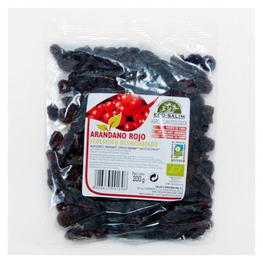 Arandano Rojo Eco sin Azúcar Deshidratado 200 gr