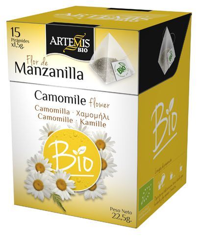 Flor Manzanilla Piramide Eco 15 Filtros X 2G