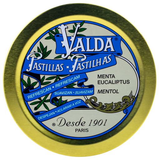 Valda Pastillas Menta-Eucalipto Con Azúcar