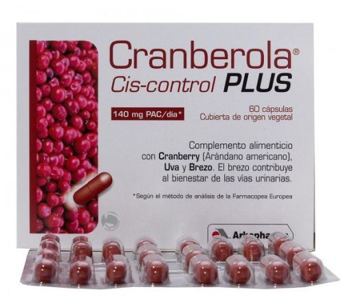 Cranberola Cis Control Plus 140Mg 60 Cápsulas