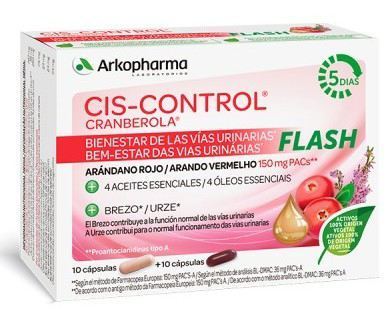 Cranberola Cis Control Flash 140mg 20 Cápsulas