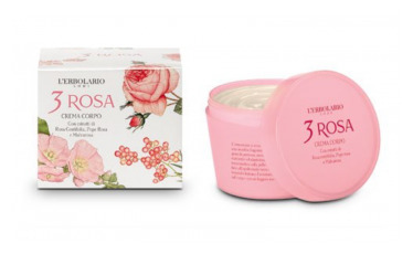 3 Rosa Crema para el Cuerpo 200 ml