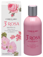 3 Rosa Gel de Baño 250 ml