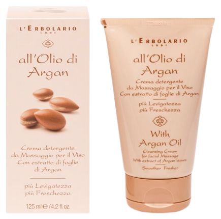 Crema Limpiadora para Masaje Facial de Aceite de Argán 125 ml