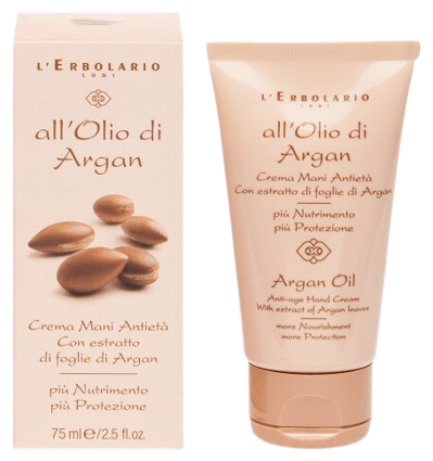 Crema de Manos Antiedad de Óleo de Argán 75 ml