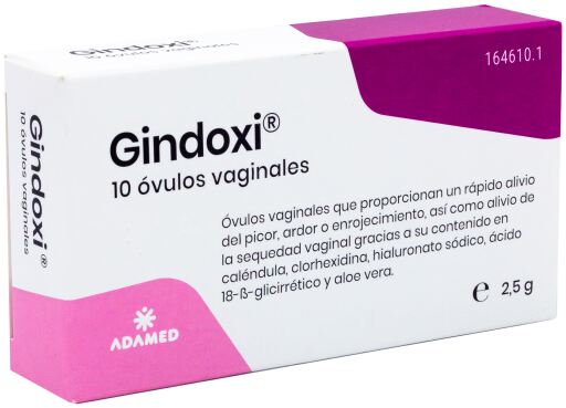 Gindoxi 10 Ovulos Vaginales