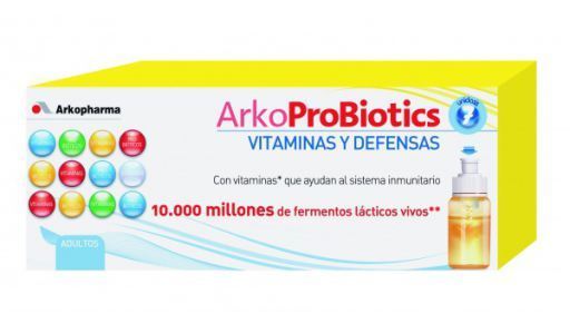 Arkoprobiotics Vitaminas + Defensas 7 Vial Adultos