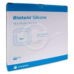 Biatain Silicone Lite Apósito 10X10 cm 3 uds