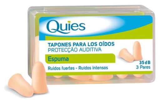 Quies Tapón De Espuma 6 Uds