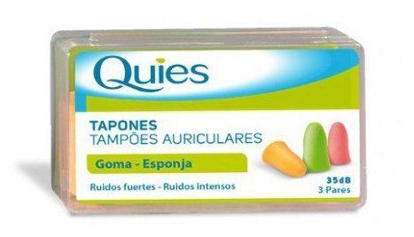 Quies Tapones Goma 6 Unidades