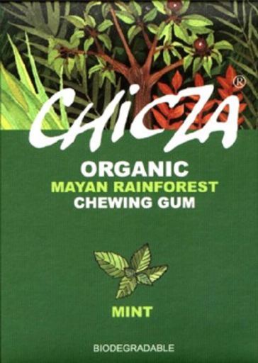 Chicle orgánico menta 30gr