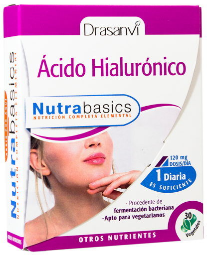 Nutrabasics - Ácido Hialurónico 30 Uds