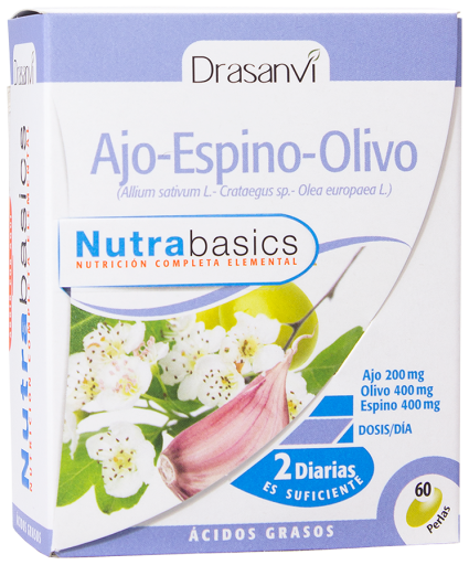 Nutrabasics - Ajo - Espino - Olivo