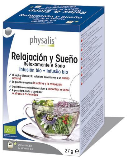 Infusión Relajacion Sueño 20 Sobres Bio