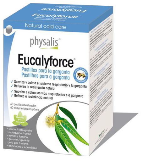 Eucalyforce 30 Pastillas Garganta