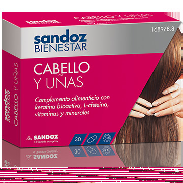 Bienestar Cabello Uñas 30 Cápsulas