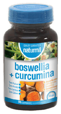 Boswelia + Curcumina 90 comprimidos