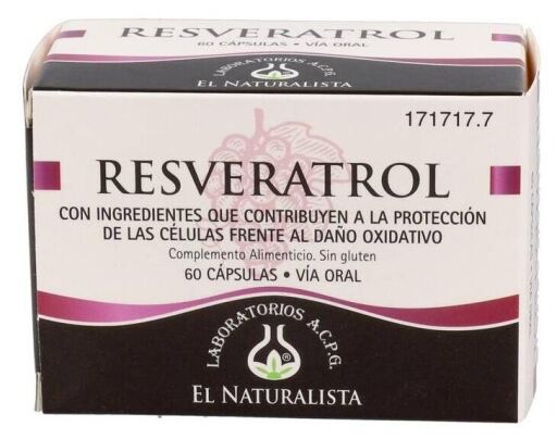 Resveratrol 60 Cápsulas
