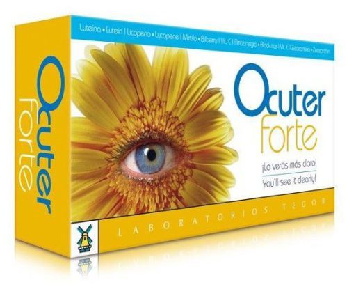 Ocuter forte 45 comprimidos