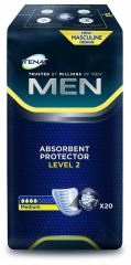 Protectores Absorbentes For Men Nivel 2 20 Unidades