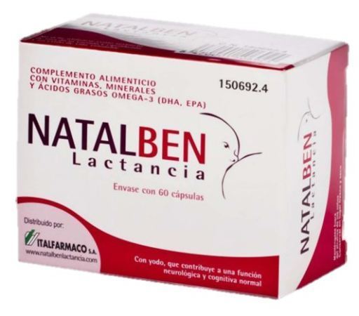 Natalben Lactancia 60 cápsulas