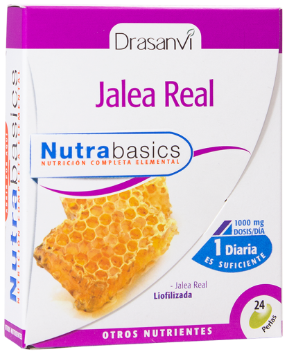 Jalea Real 1 gr 24 perlas Nutrabasicos