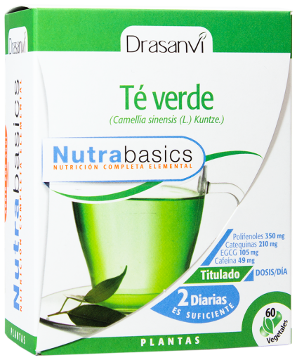 Nutrabasics Té verde 60 Cápsulas