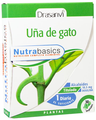 Uña de Gato 30 capsulas Nutrabasicos