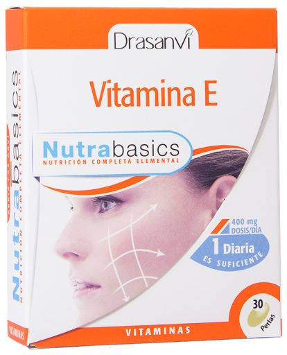 Nutrabasics - Vitamina E 30 perlas