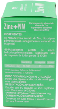 Zinc + Nm 250 Mg 60 Cápsulas