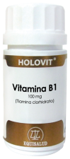 Vitamina B1 Holovit 100 mg Tiamina Clorhidrato Cápsulas