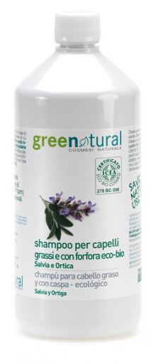 Champú Cabello Graso y Con Caspa Salvia Y Ortiga