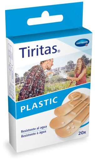 Tiritas Plastic Surtido 4 Tamaños 20 Unidades