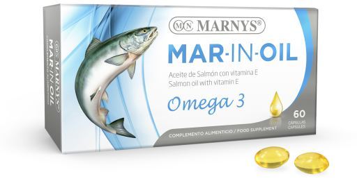 Mar-In-Oil Aceite de Salmon 150 cápsulas x 500 mg