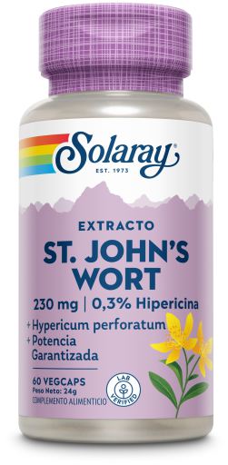 St Johns Wort Hiperico 60 Cápsulas Vegetales