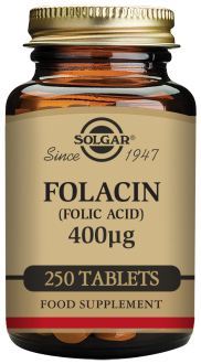 Ácido Fólico 400mcg Folacin