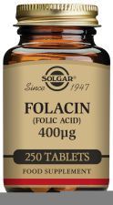 Ácido Fólico 400mcg Folacin