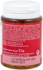 Ginkgo Biloba Bio 80 comprimidos