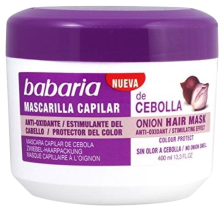 Mascarilla Capilar de Cebolla Antioxidante 400 ml