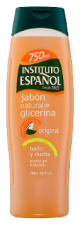 Jabón Natural Glicerina de Baño y Ducha 750 ml