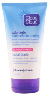 Clean & Clear Exfoliante Diario Efecto Peeling 150 ml