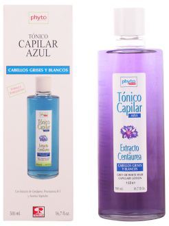 Tónico Azul Cabellos Grises y Blancos 500 ml