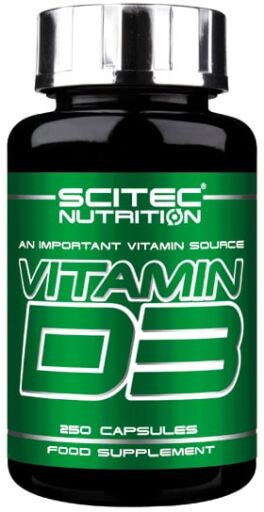 Vitamin D3 250 Capsulas