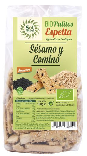 Sésamo y Comino Negro Bio 150 gr